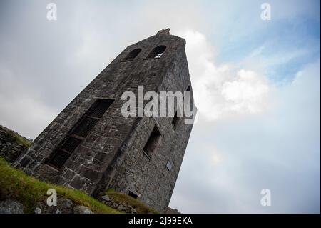 Motore in rovina a Minions, Bodmin Moor Foto Stock