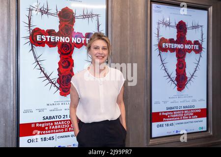 21 maggio 2022, Roma, RM, Italia: Attrice Margherita Acquista al cinema quattro Fontane di Roma, prima della presentazione del film ''Esterno Notte' (Credit Image: © Matteo Nardone/Pacific Press via ZUMA Press Wire) Foto Stock