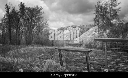 Bowmont Park Calgary Alberta Foto Stock