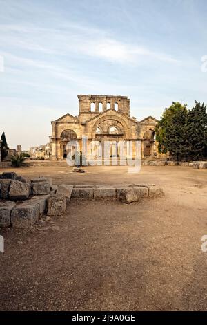 Chiesa di Saint Simeon rovina Foto Stock