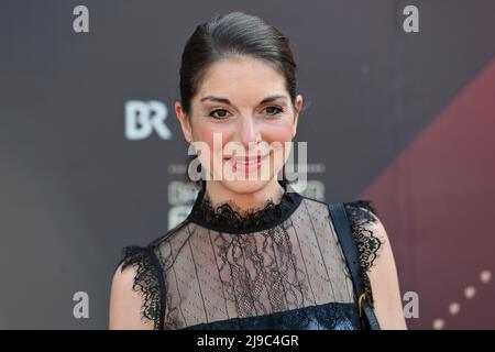 Bianca HEIN (attrice) immagine singola, singolo motivo ritagliato, ritratto, ritratto. Bavarese Film Award 2021-Red Carpet, Red Carpet, il 20th maggio 2022 presso il Prinzregentententheater di Monaco. Â Foto Stock