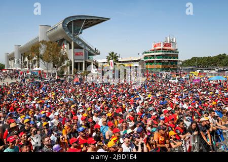 Barcellona, Spagna. 21st maggio 2022. Fans, Gran Premio di Spagna F1 al circuito di Barcellona-Catalunya il 21 maggio 2022 a Barcellona, Spagna. (Foto di ALTO DUE) credito: dpa/Alamy Live News Foto Stock