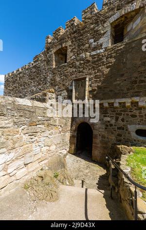 Castello di Blackness vicino a Linlithgow, West Lothian, Scozia, Regno Unito Foto Stock
