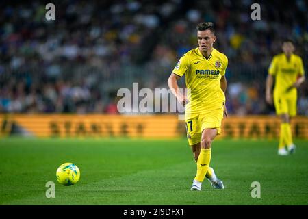 Barcellona, Spagna, 22 maggio 2022. Spagnolo la Liga: FC Barcellona / Villareal CF. Credit: JG/Alamy Live News Foto Stock