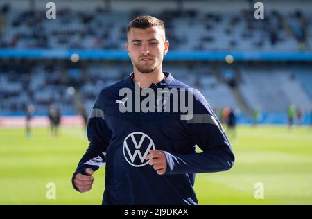 Malmoe, Svezia. 22nd maggio 2022. Matej Chalus di Malmoe FF visto durante la partita Allsvenskan tra Malmoe FF e BK Hacken allo stadio Eleda di Malmoe. (Photo Credit: Gonzales Photo/Alamy Live News Foto Stock