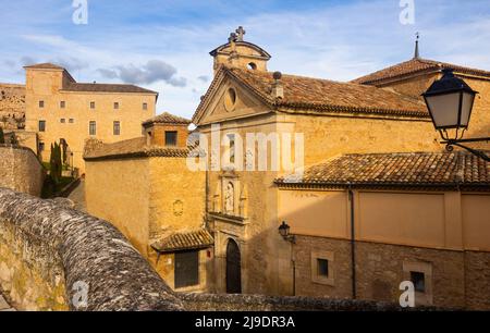 Vecchia chiesa di San Pedro, Cuenca, Spagna Foto Stock