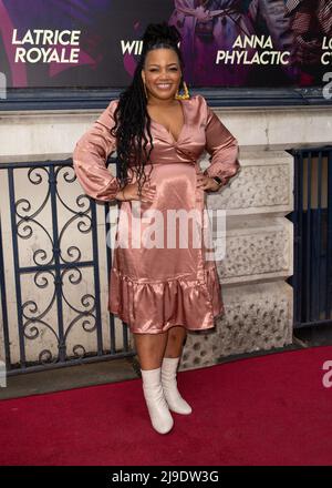 Serata stampa 'Death Drop' tenuta al Garrick Theater, Charing Cross Road - Arrivi con: Marisha Wallace dove: Londra, Regno Unito quando: 27 maggio 2021 credito: Mario Mitsis/WENN Foto Stock