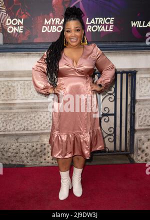 Serata stampa 'Death Drop' tenuta al Garrick Theater, Charing Cross Road - Arrivi con: Marisha Wallace dove: Londra, Regno Unito quando: 27 maggio 2021 credito: Mario Mitsis/WENN Foto Stock