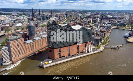 Elbphilharmonie Hamburg, Sala dei Concerti, Hambuerg, Germania Foto Stock