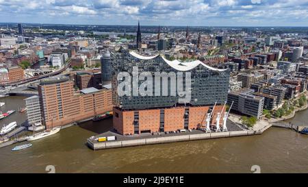 Elbphilharmonie Hamburg, Sala dei Concerti, Hambuerg, Germania Foto Stock