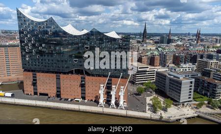 Elbphilharmonie Hamburg, Sala dei Concerti, Hambuerg, Germania Foto Stock