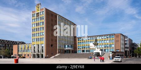 Deutschland, NRW, Düren, Rathaus Am Kaiserplatz Foto Stock