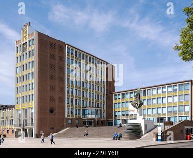 Deutschland, NRW, Düren, Rathaus Am Kaiserplatz Foto Stock