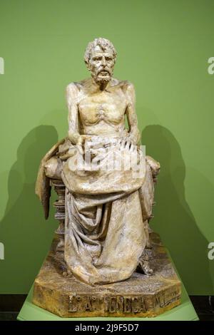 Lucius Annaeus Seneca 1894 di Mateo Inurria Lainosa 1867 - Madrid) - Museo delle Belle Arti di Córdoba, Spagna Foto Stock