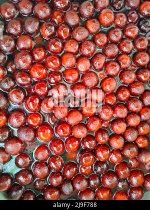 Dessert indiani - Gulab Jamun Foto Stock