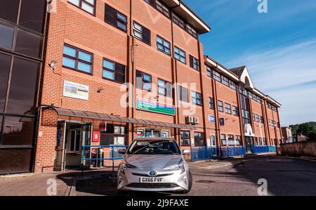 Epsom Surrey, Londra UK, maggio 22 2022, Epsom General Hospital NHS Trust Foto Stock