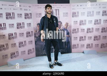 Madrid, Spagna. 23rd maggio 2022. Alfonso Bassave partecipa alla fotocall del film "Without You i Can't" (Sin ti No Puedo) al cinema Paz di Madrid. Credit: SOPA Images Limited/Alamy Live News Foto Stock