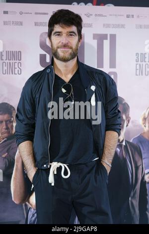 Alfonso Bassave partecipa alla fotocall del film "Without You i Can't" (Sin ti No Puedo) al cinema Paz di Madrid. (Foto di Atilano Garcia / SOPA Images/Sipa USA) Foto Stock