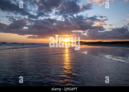 Bel tramonto Colori Foto Stock