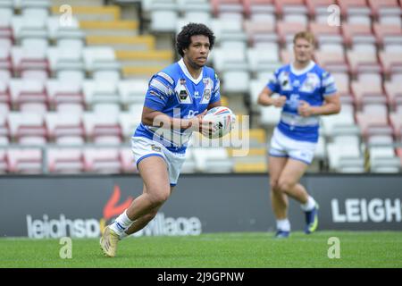 Leigh, Inghilterra - 22nd maggio 2022 - Rugby League Betfred Championship Leigh Centurions vs Workington Town at Leigh Sports Village Stadium, Leigh, UK Dean Williams Foto Stock