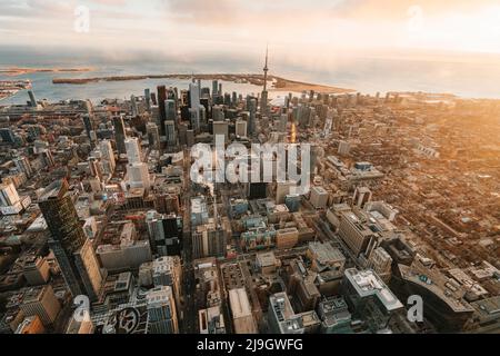 Toronto da North of University Avenue Foto Stock