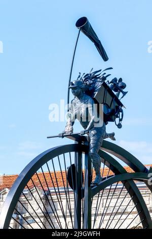 Contra Viento y Marea, una scultura di Marta Jimenez Foto Stock