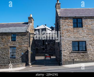 Centro visitatori presso la distilleria Highland Park, Orkney, Scozia Foto Stock