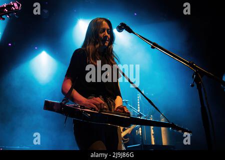 BARCELLONA - MAGGIO 14: Larkin PoE (blues rock band) si esibirà sul palco ad Apolo il 14 maggio 2022 a Barcellona, Spagna. Foto Stock