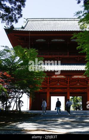 Prefettura di Wakayama, Giappone, 2022/03/05 , il monte Kōya (Kōya-san) è un grande insediamento di templi nella Prefettura di Wakayama, Giappone, a sud di Osaka. In t Foto Stock