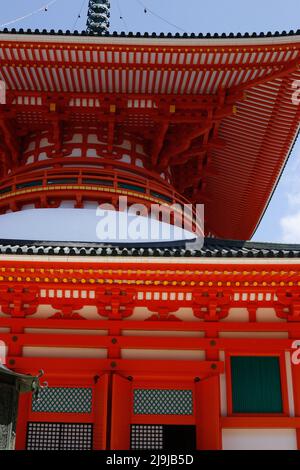 Prefettura di Wakayama, Giappone, 2022/03/05 , il monte Kōya (Kōya-san) è un grande insediamento di templi nella Prefettura di Wakayama, Giappone, a sud di Osaka. In t Foto Stock