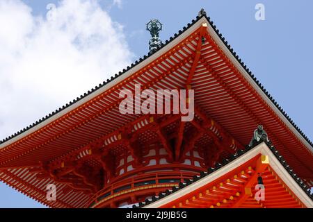 Prefettura di Wakayama, Giappone, 2022/03/05 , il monte Kōya (Kōya-san) è un grande insediamento di templi nella Prefettura di Wakayama, Giappone, a sud di Osaka. In t Foto Stock