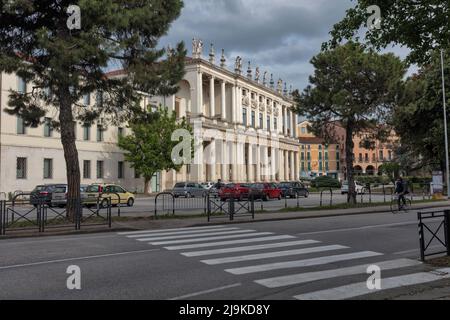 Museo Civico di Palazzo Chiericati, Piazza Matteotti - Palazzo Palladio dal 1550 oggi museo civico d'arte. Vicenza Foto Stock