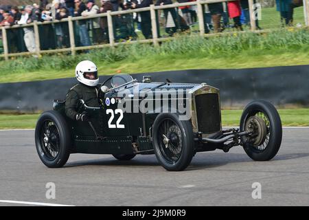 Simon Blakeney-Edwards, Frazer Nash Super Sports, un Trofeo F P Fane, un pilota unico, gara di venti minuti per la catena pre-guerra, Frazer Nash, Goodwoo Foto Stock