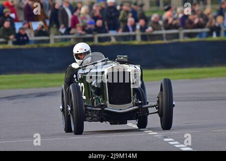 Simon Blakeney-Edwards, Frazer Nash Super Sports, un Trofeo F P Fane, un pilota unico, gara di venti minuti per la catena pre-guerra, Frazer Nash, Goodwoo Foto Stock