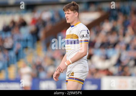 Featherstone, Inghilterra - 21st maggio 2022 - Chris Taylor della Whitehaven RLFC. Rugby League Betfred Championship Featherstone Rovers vs Whitehaven RLFC al Millenium Stadium, Featherstone, Regno Unito Dean Williams Foto Stock