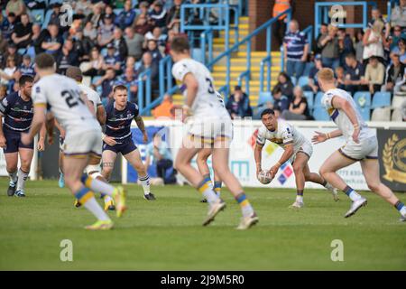 Featherstone, Inghilterra - 21st maggio 2022 - Rugby League Betfred Championship Featherstone Rovers vs Whitehaven RLFC al Millenium Stadium, Featherstone, Regno Unito Dean Williams Foto Stock