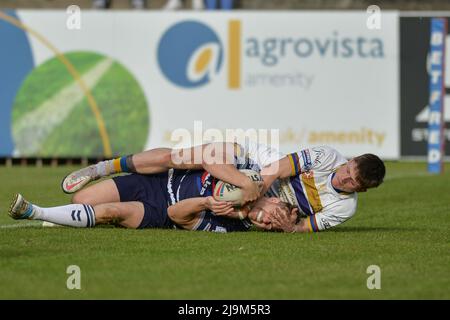 Featherstone, Inghilterra - 21st maggio 2022 - Rugby League Betfred Championship Featherstone Rovers vs Whitehaven RLFC al Millenium Stadium, Featherstone, Regno Unito Dean Williams Foto Stock