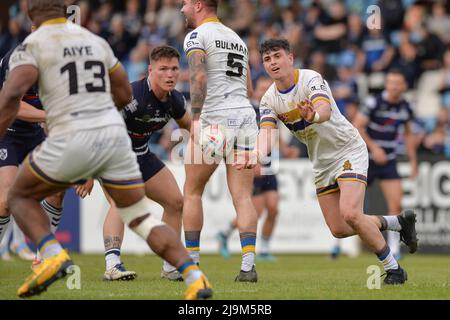 Featherstone, Inghilterra - 21st maggio 2022 - Rugby League Betfred Championship Featherstone Rovers vs Whitehaven RLFC al Millenium Stadium, Featherstone, Regno Unito Dean Williams Foto Stock