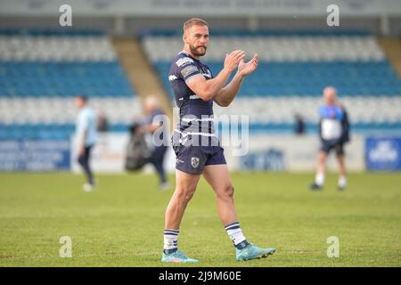 Featherstone, Inghilterra - 21st Maggio 2022 - Connor Jones di Featherstone Rovers. Rugby League Betfred Championship Featherstone Rovers vs Whitehaven RLFC al Millenium Stadium, Featherstone, Regno Unito Dean Williams Foto Stock