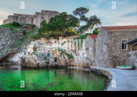 Dubrovnik, Dalmazia, Croazia, Europa Foto Stock