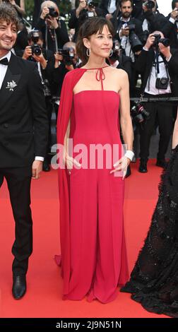 Sophie Marceau partecipa 75th alla proiezione del 'l'Innocenzo (l'Innocenzo)' durante il Festival del Cinema di Cannes del 75th a Cannes, in Francia. Foto Stock
