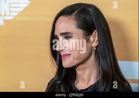 New York, NY - 23 maggio 2022: Jennifer Connelly partecipa allo Screening "Top Gun: Maverick" di New York all'AMC Magic Johnson Harlem Foto Stock