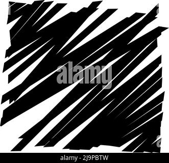 Elemento di effetto struttura di frattura, spaccatura, spaccatura. Illustrazione vettoriale di stock, grafica clip-art Illustrazione Vettoriale