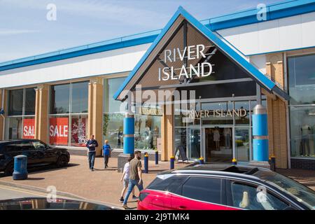 Centro commerciale Ventura, Tamworth, Staffordshire Foto Stock