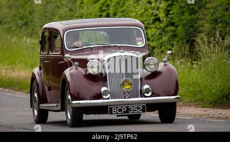 Berlina sportiva 1949 Rover 75 P3 4 leggera. Foto Stock