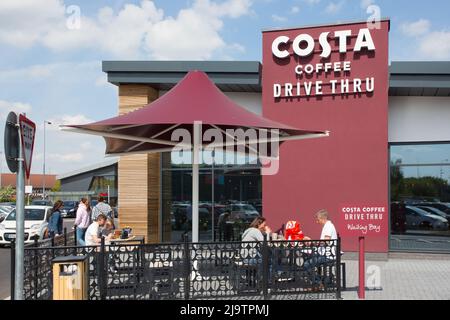 Centro commerciale Ventura, Tamworth, Staffordshire Foto Stock