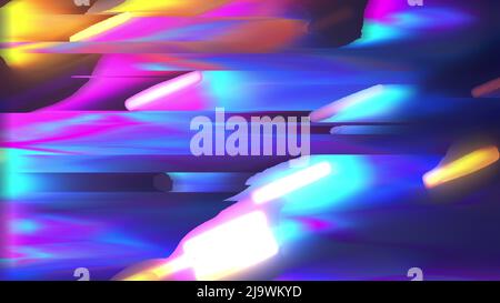 Rumore astratto. Rendering 3D generato dal computer Foto Stock