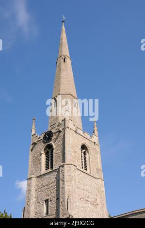 St Margaret of Antioch Church, Hemingford Abbots, Cambridgeshire Foto Stock