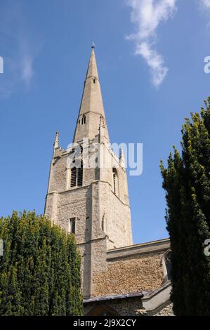 St Margaret of Antioch Church, Hemingford Abbots, Cambridgeshire Foto Stock