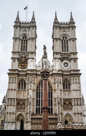 Londra, UK- 3 maggio 2022:Westminster Abbey a Londra Foto Stock